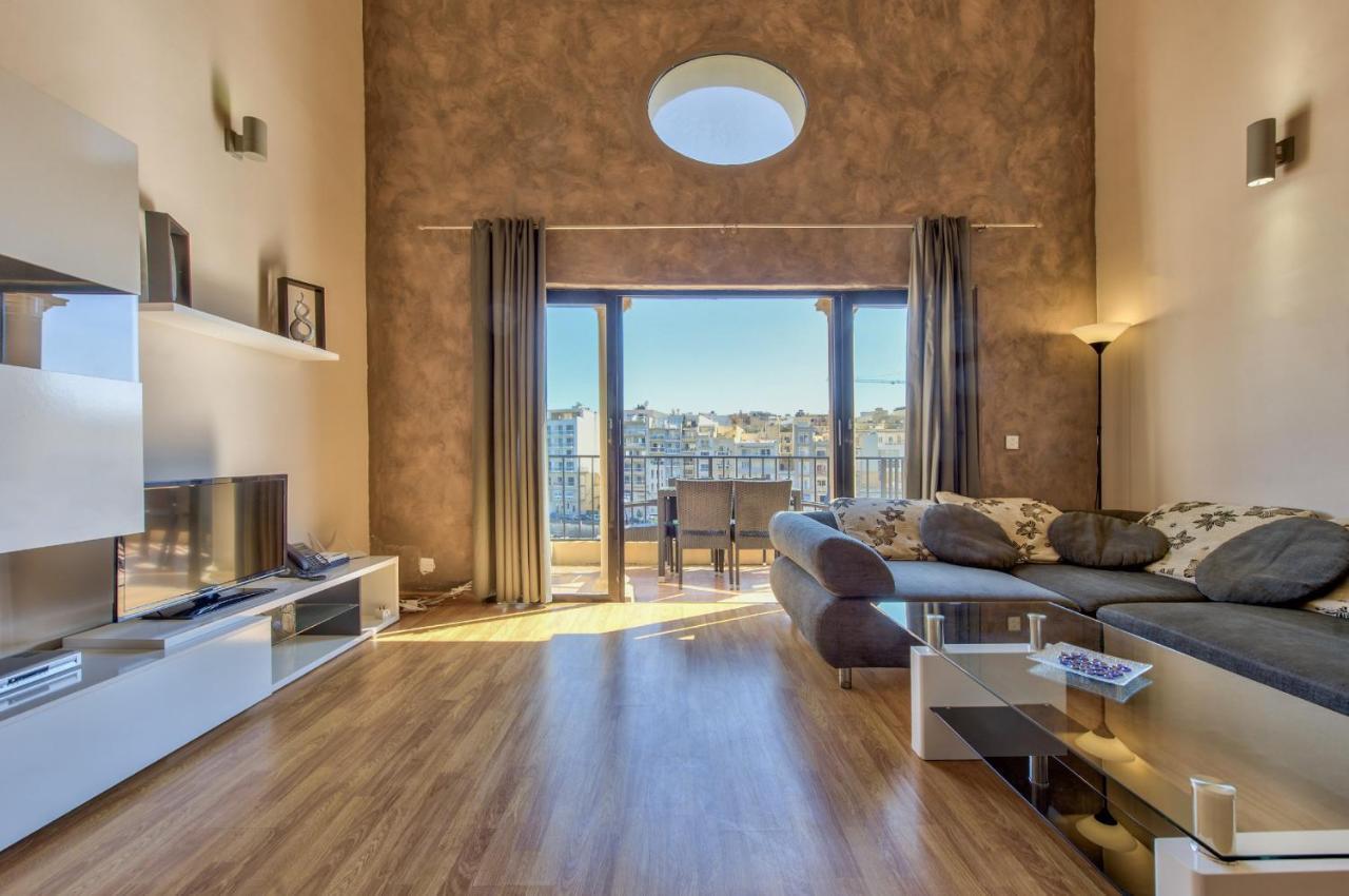 Spinola Court - Stunning Seaview Apartment & Penthouse On Spinola Bay By Shortletsmalta Saint Julian's Exterior photo